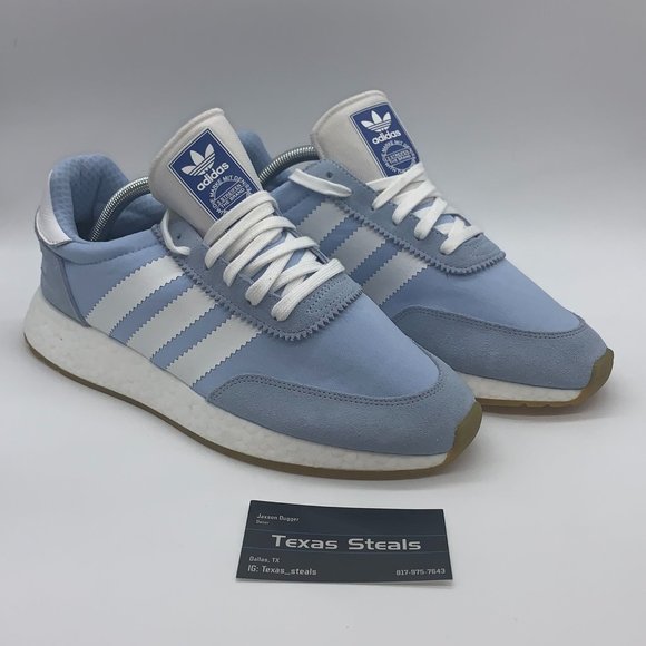 adidas iniki light blue